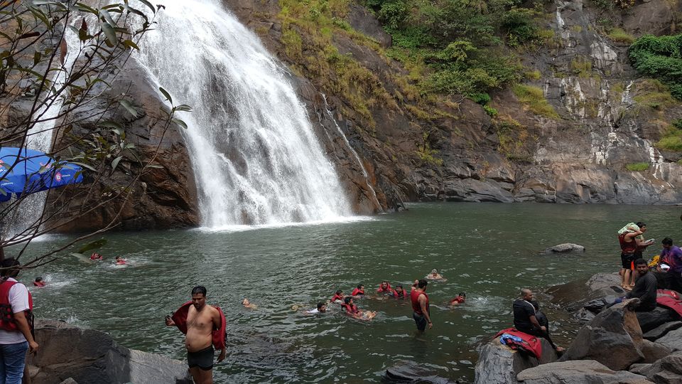 Photo of Dudhsagar Falls, Sonaulim, Goa, India by Jagan Nadar