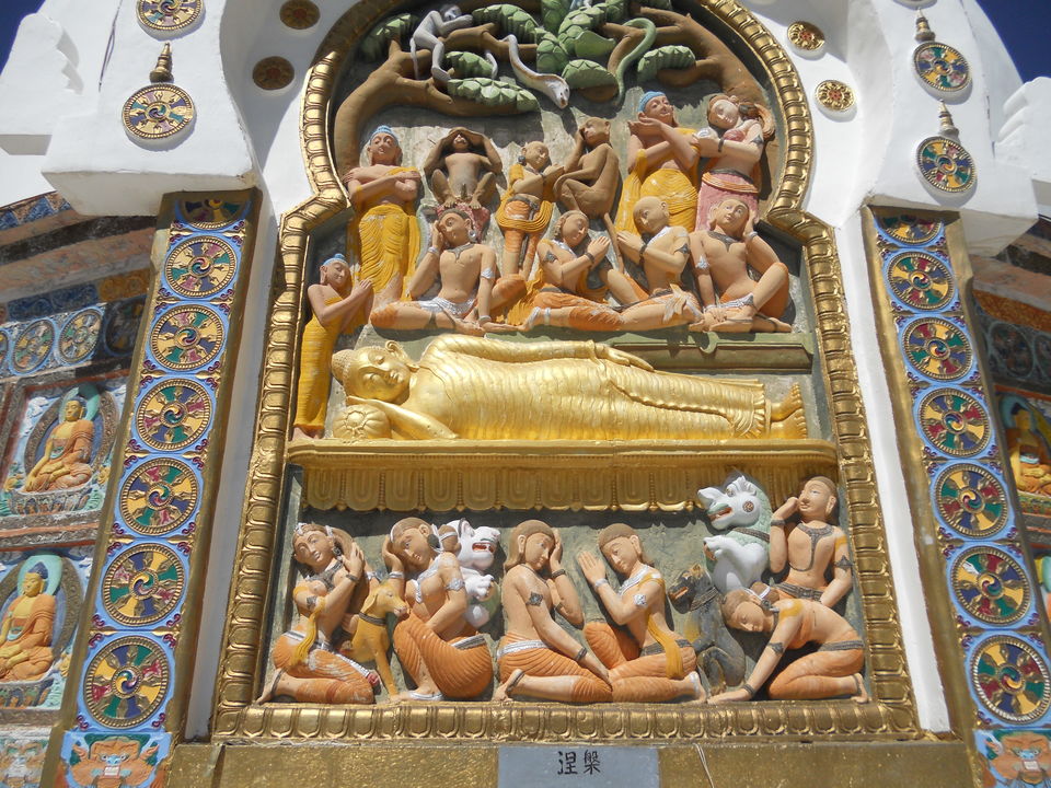 Photo of Hemis and Shey Monstriesc- Shanti Stupa by Shruti Agrawal