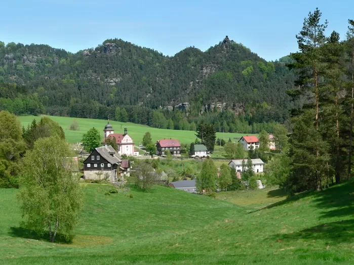 Photo of Jetřichovice, Česko by Guide Bohemian Switzerland