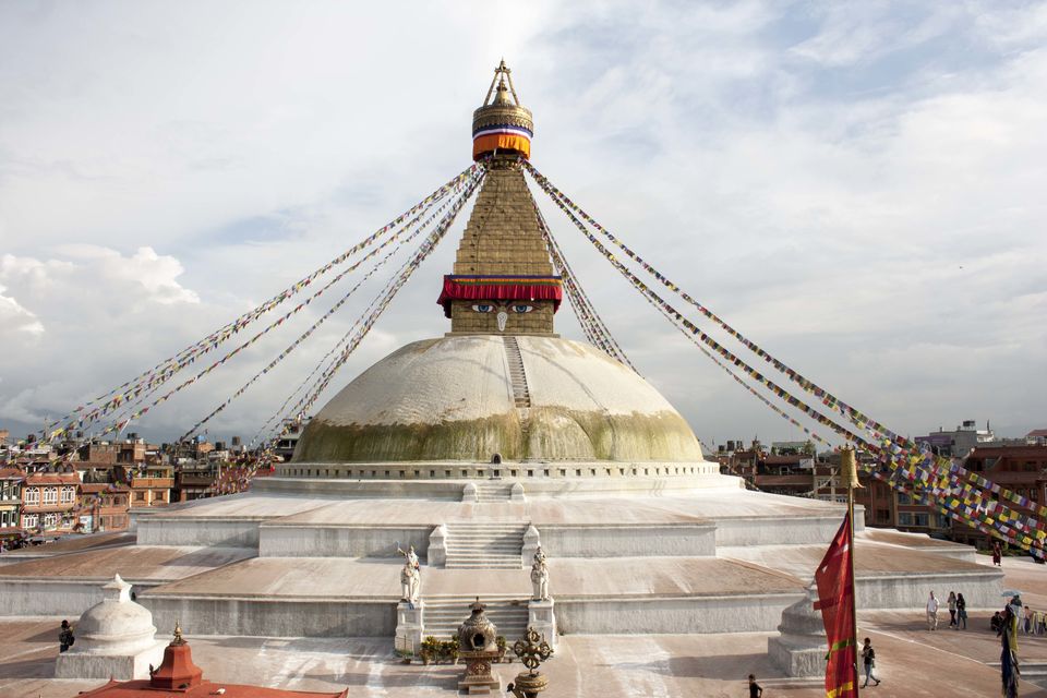 Photo of BoudhaNath Stupa, Kathmandu, Central Region, Nepal by Rashika