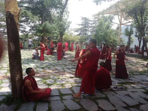 Photo of Dalai Lama, Dharamshala, Himachal Pradesh, India by Rajani Rai
