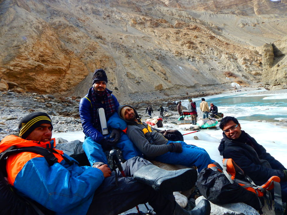 Photo of Chadar trek...Reliving the moments 7/93 by Anurag Sharma