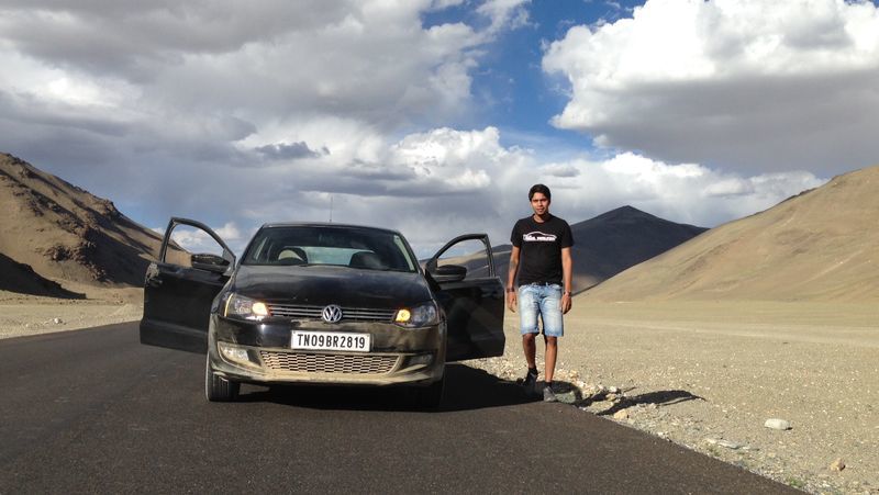 Photo of Chennai-Leh-Chennai, VW Polo by two best friends! 9/17 by Sanjeev Chandrashekar