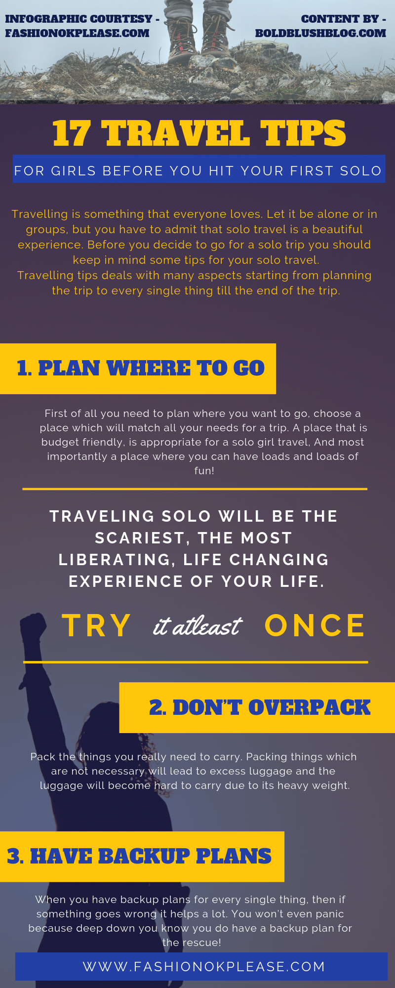 17 Travel Tips For Girls Before You Hit Your First Solo Trip Infographic Tripoto This article highlights where and how you can get quality leads for your lead magnets like ebooks and travel guides can help you grow your email list and begin a content. first solo trip infographic tripoto