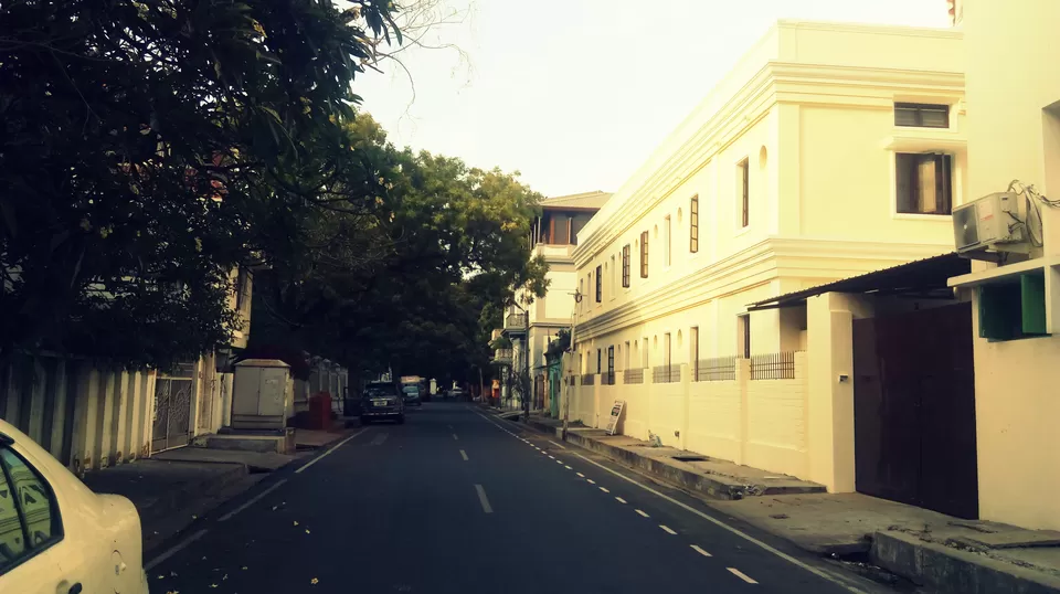Photo of Dumas Street, White Town, Pondicherry, Puducherry, India by Srijani Banerjee