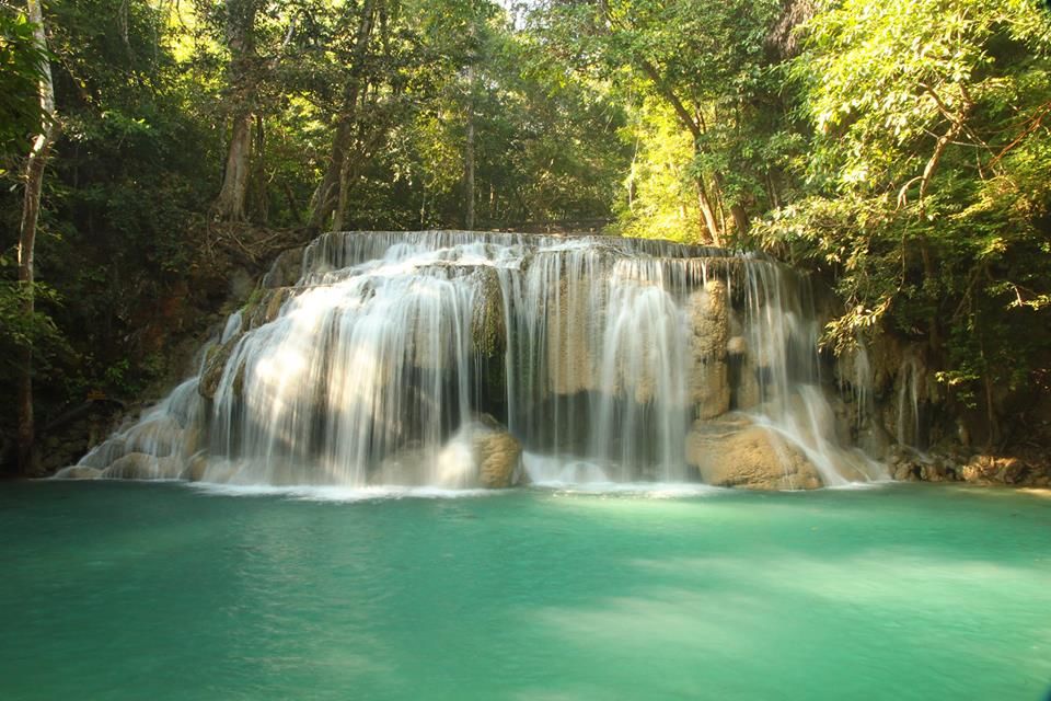 Photo of Erawan Nationalpark Tha Kradan Kanchanaburi Thailand by Arundhati Sridhar