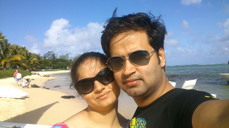 Photo of Love on the beach...Mauritius 1/14 by Sonia Vyas