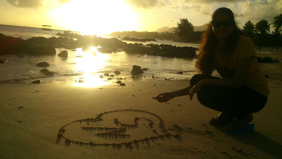 Photo of Love on the beach...Mauritius 2/14 by Sonia Vyas