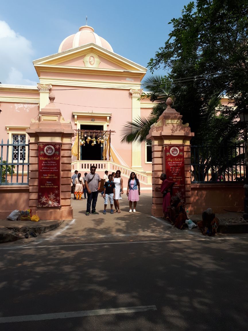 Photo of Eglise de Notre Dame des Anges, Puducherry, India by gouri basak