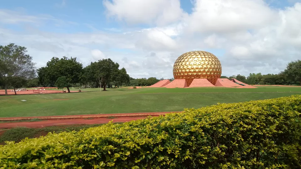 Photo of Auroville Ashram, Golden Globe, Auroville, Bommayapalayam, Tamil Nadu, India by Komal Narsinghani