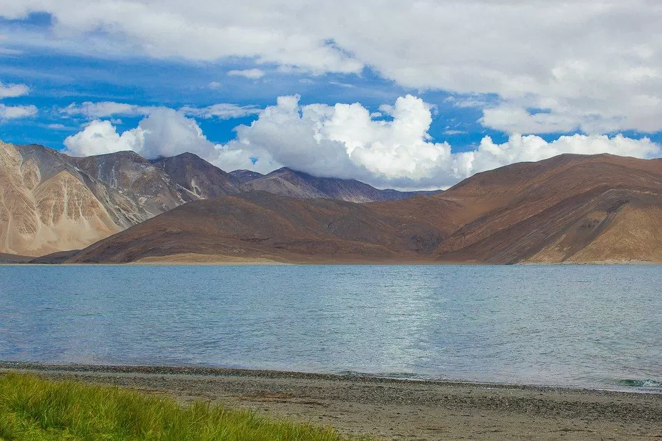 Photo of Pangong Tso by Abhinav Kumar