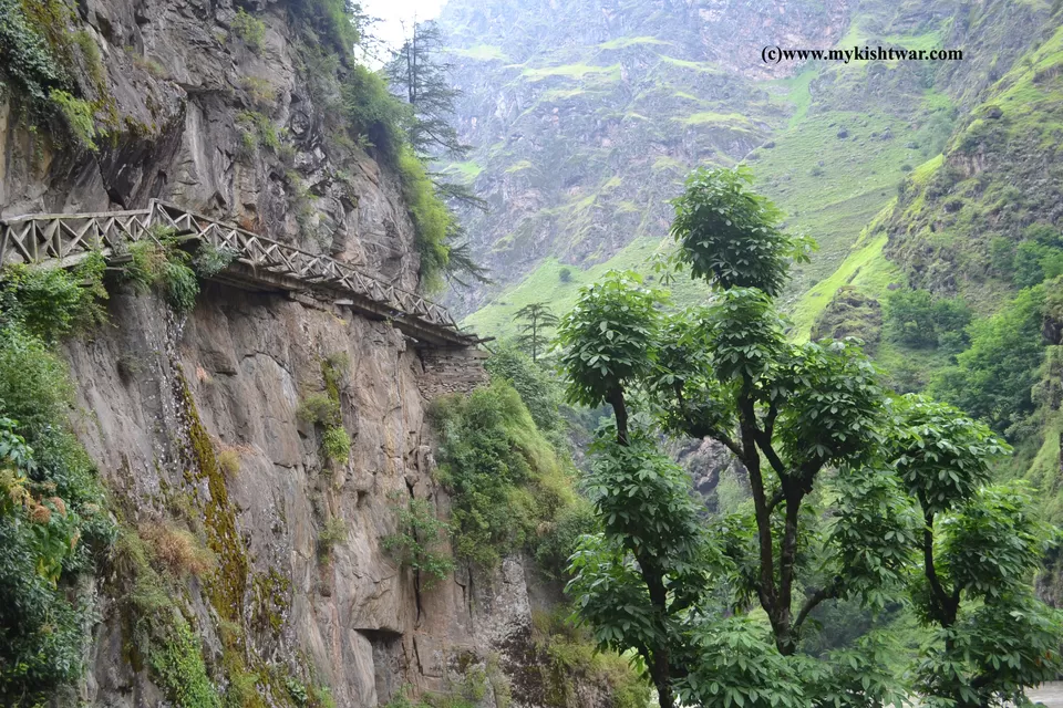 Photo of One has to cross this Hidden Bridge to enter Dachhan Valley by Pardeep Parihar