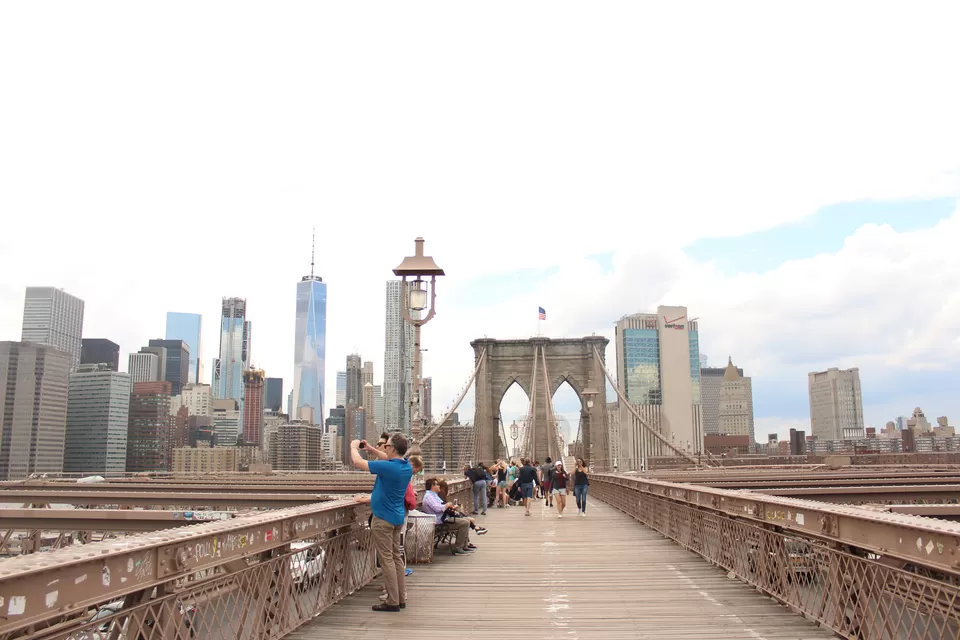 Photo of Brooklyn Bridge, Brooklyn, NY, USA by Saumitra Shinde