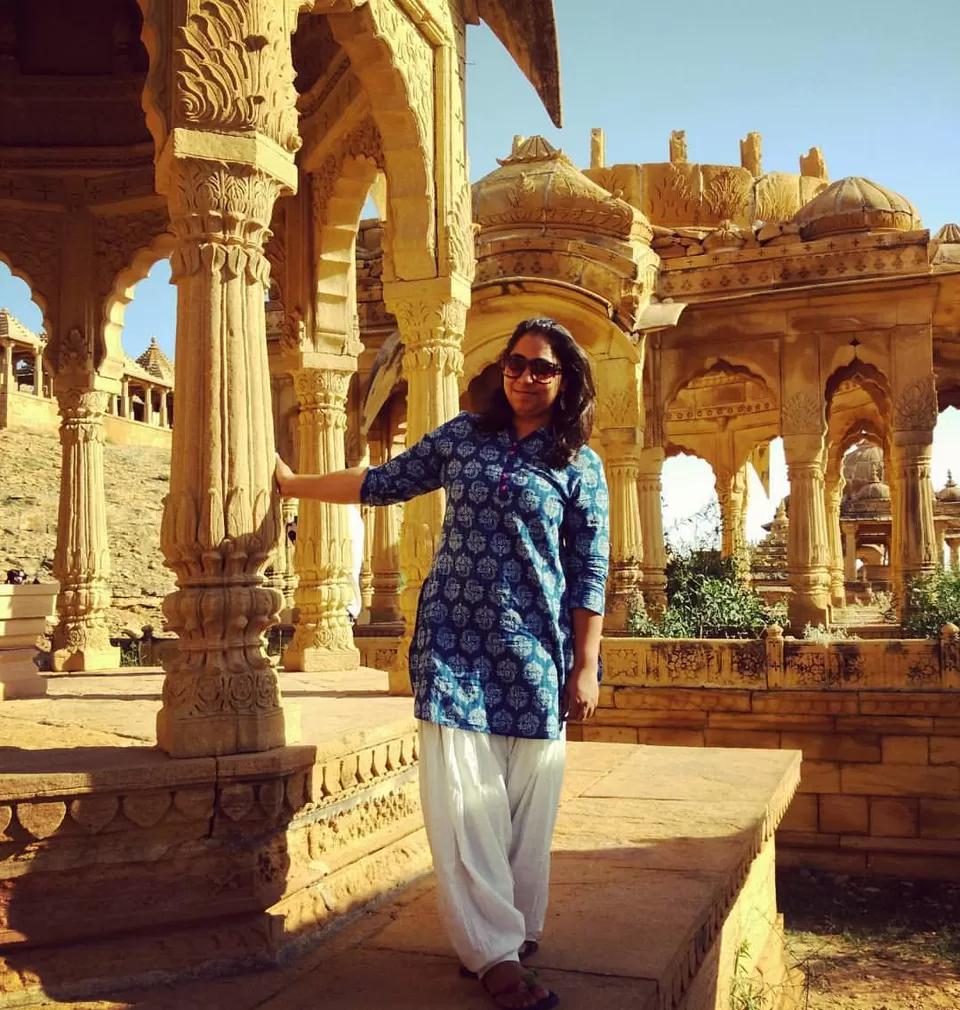 Photo of Bada Bagh cenotaphs, Bada Bagh cenotaphs, Bada Baugh Chhatris Rd, Rajasthan 345001, India by Divya Singh