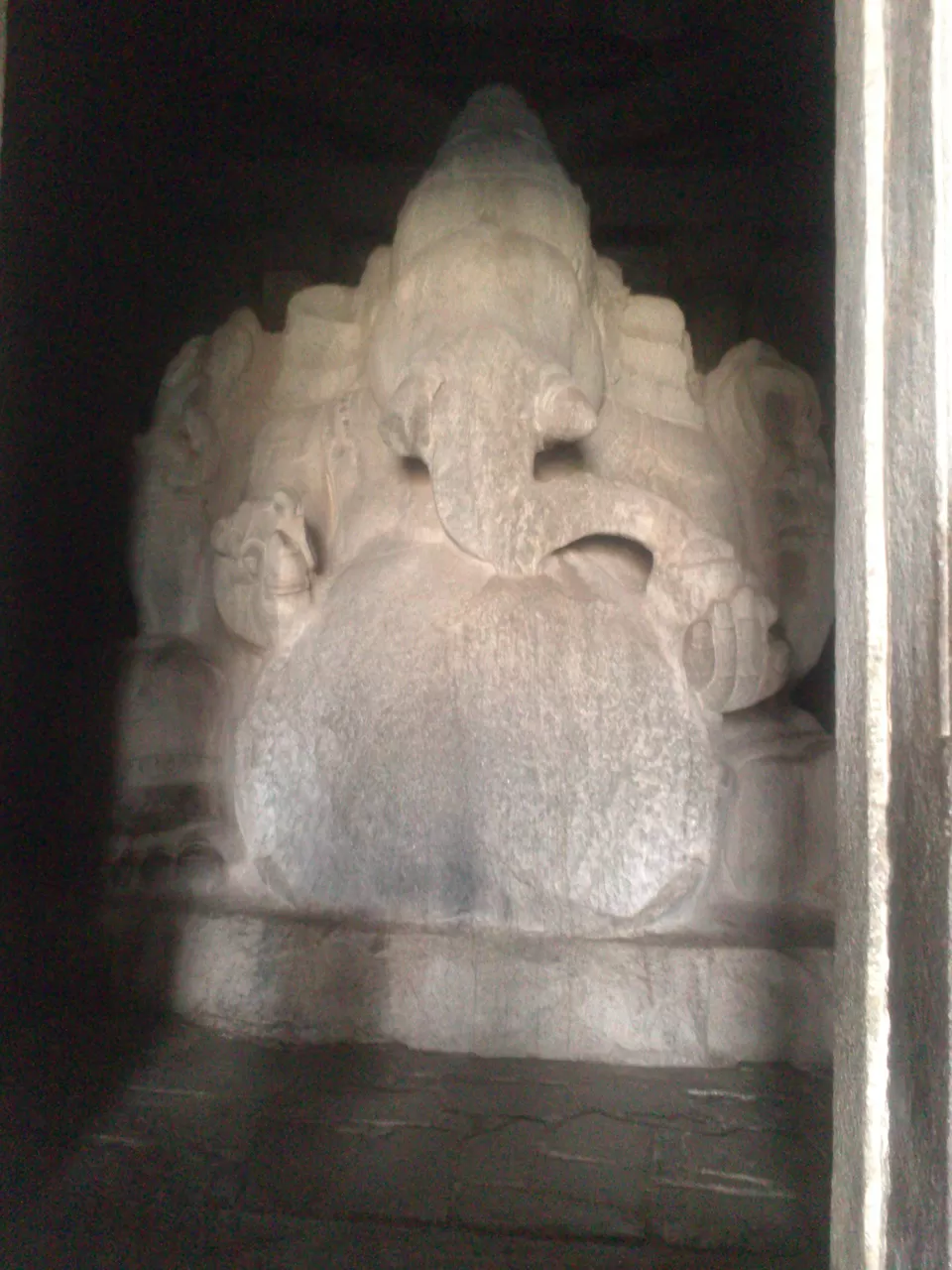 Photo of Kadalekalu Ganesha, Hampi, Karnataka, India by A Timeless Odyssey
