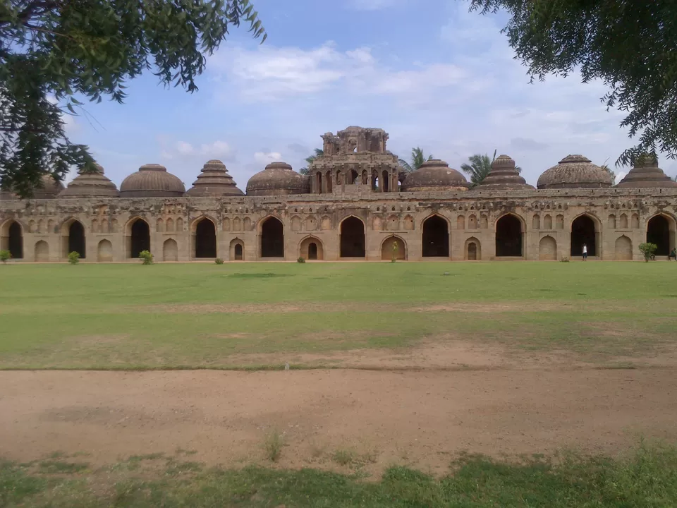 Photo of Elephant Stables, Karnataka, India by A Timeless Odyssey