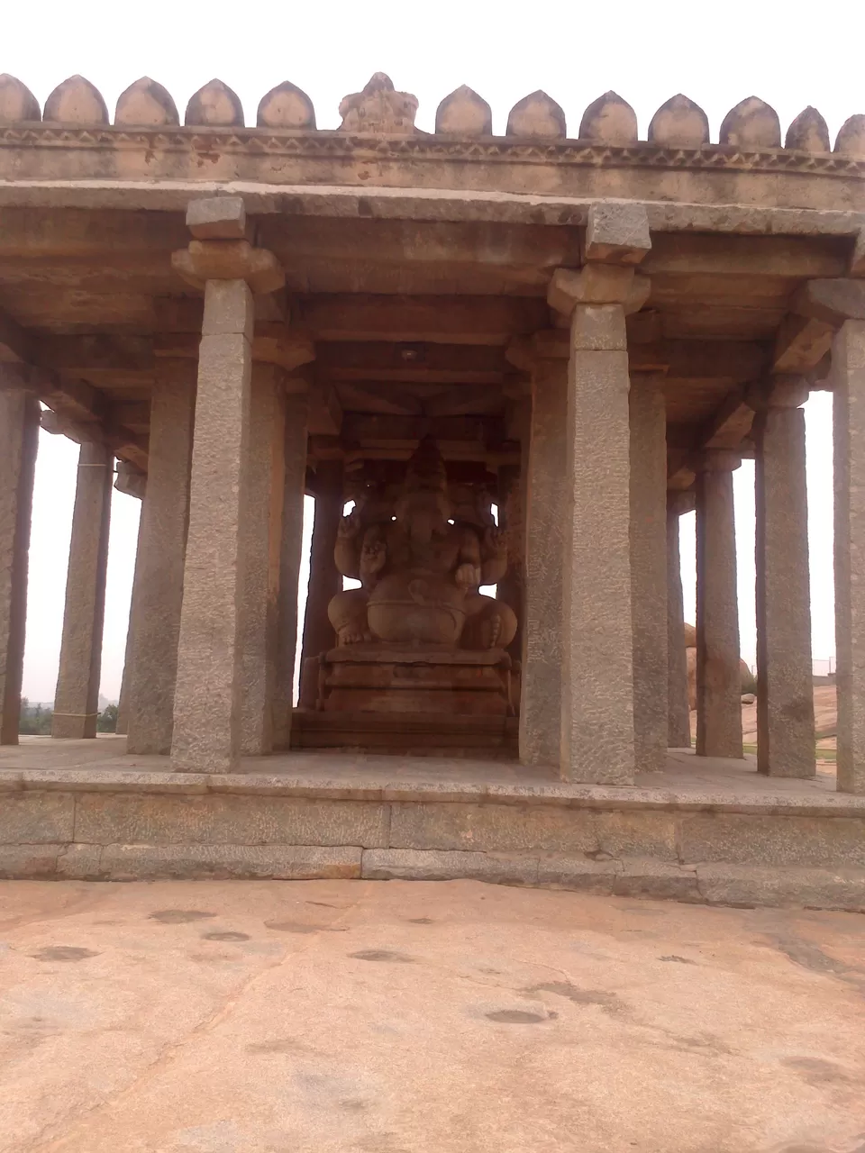 Photo of Sasivekalu Ganesha, Hampi, Karnataka, India by A Timeless Odyssey