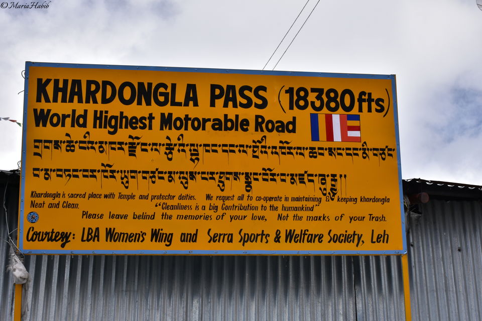 Photo of Khardung La by Maria Habib