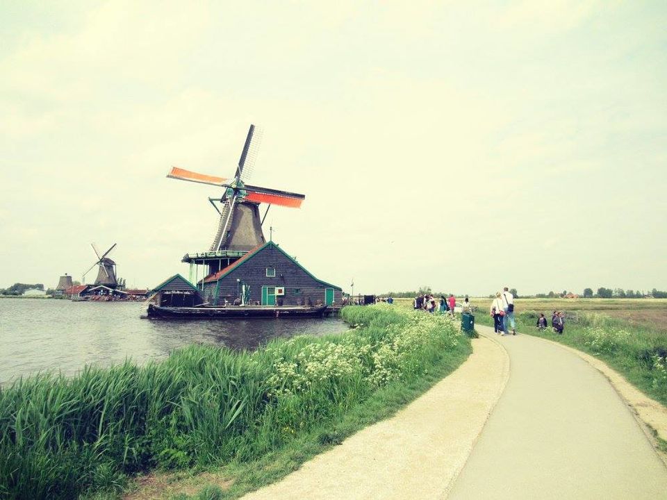 Photo of Exploring windmills in the scenic Dutch countryside by Swagatika Priyadarshini