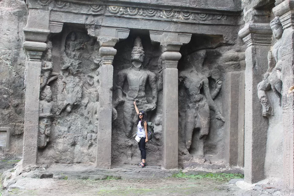 Photo of Ellora Caves, Aurangabad, Maharashtra, India by KP