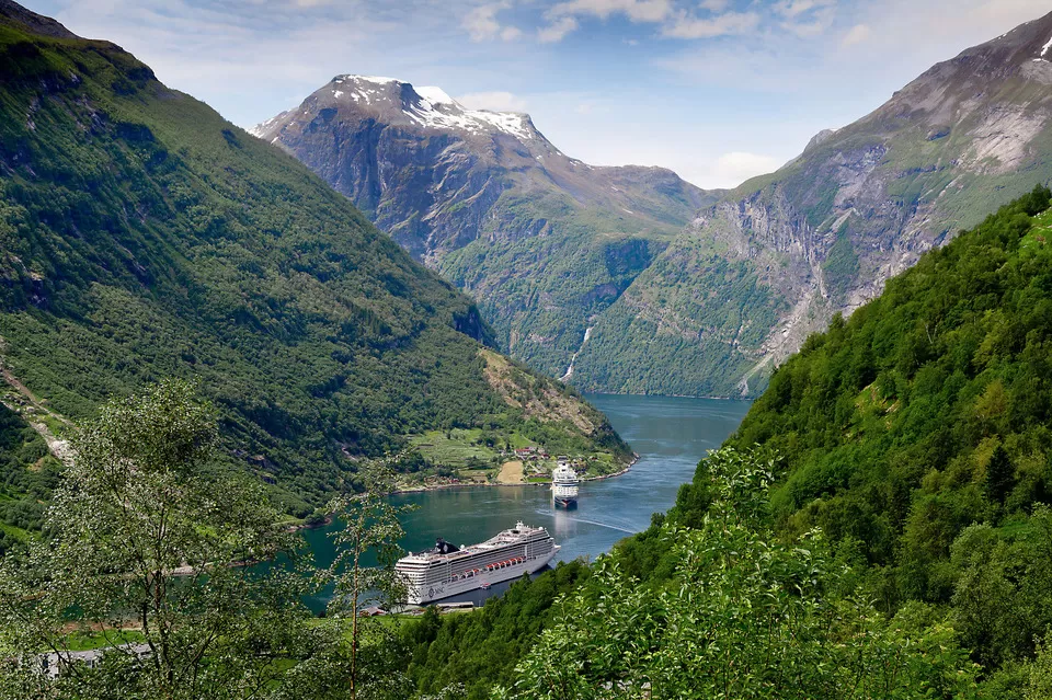Photo of Riksvei 63, Geiranger, Norway by Himani Khatreja