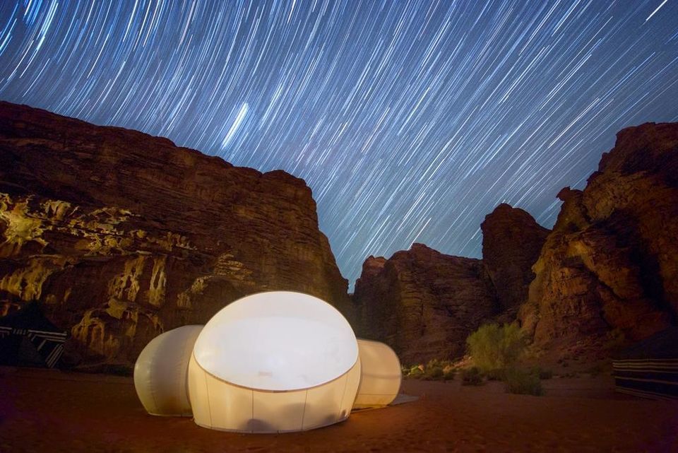 Photo of Sleep Under The Stars And Wake Up In A Bubble In The Middle Of This Mountainous Desert 1/1 by Himani Khatreja