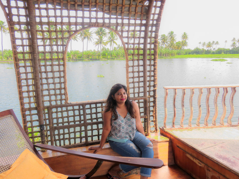 Photo of Floating on the serene backwaters of Kerala! by Deepa Subramanian