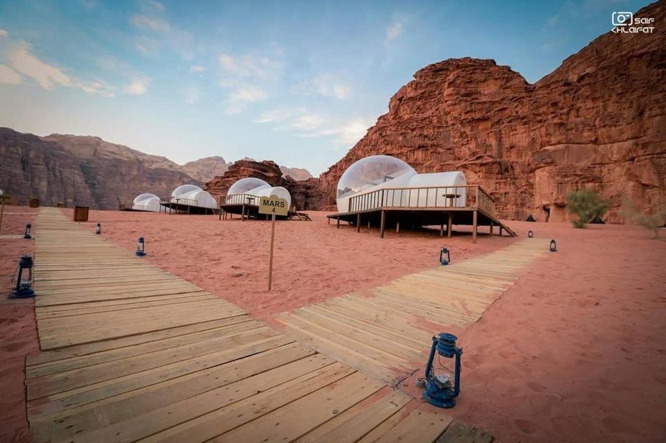 Photo of Sleep Under The Stars And Wake Up In A Bubble In The Middle Of This Mountainous Desert by Himani Khatreja