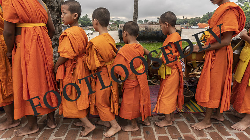 Photo of Luang Prabang's Traditional Alms Giving Ceremony 4/5 by Footloose Dev