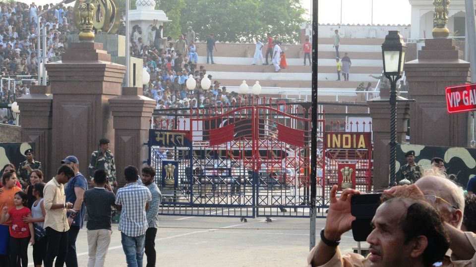 Photo of A Peep Into Pakistan - at the Attari-Wagah Border 4/7 by Pushpa Kurup