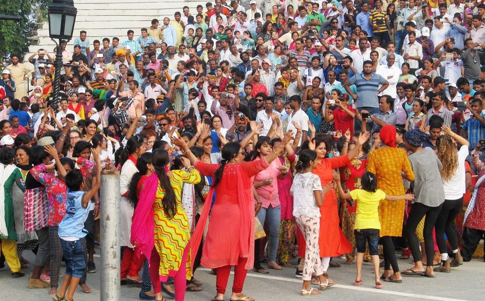 Photo of A Peep Into Pakistan - at the Attari-Wagah Border 5/7 by Pushpa Kurup