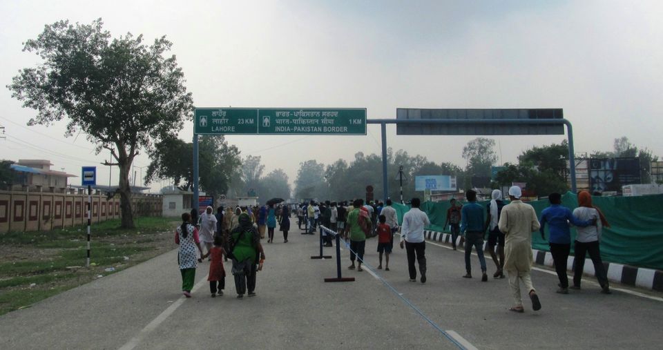 Photo of A Peep Into Pakistan - at the Attari-Wagah Border 6/7 by Pushpa Kurup