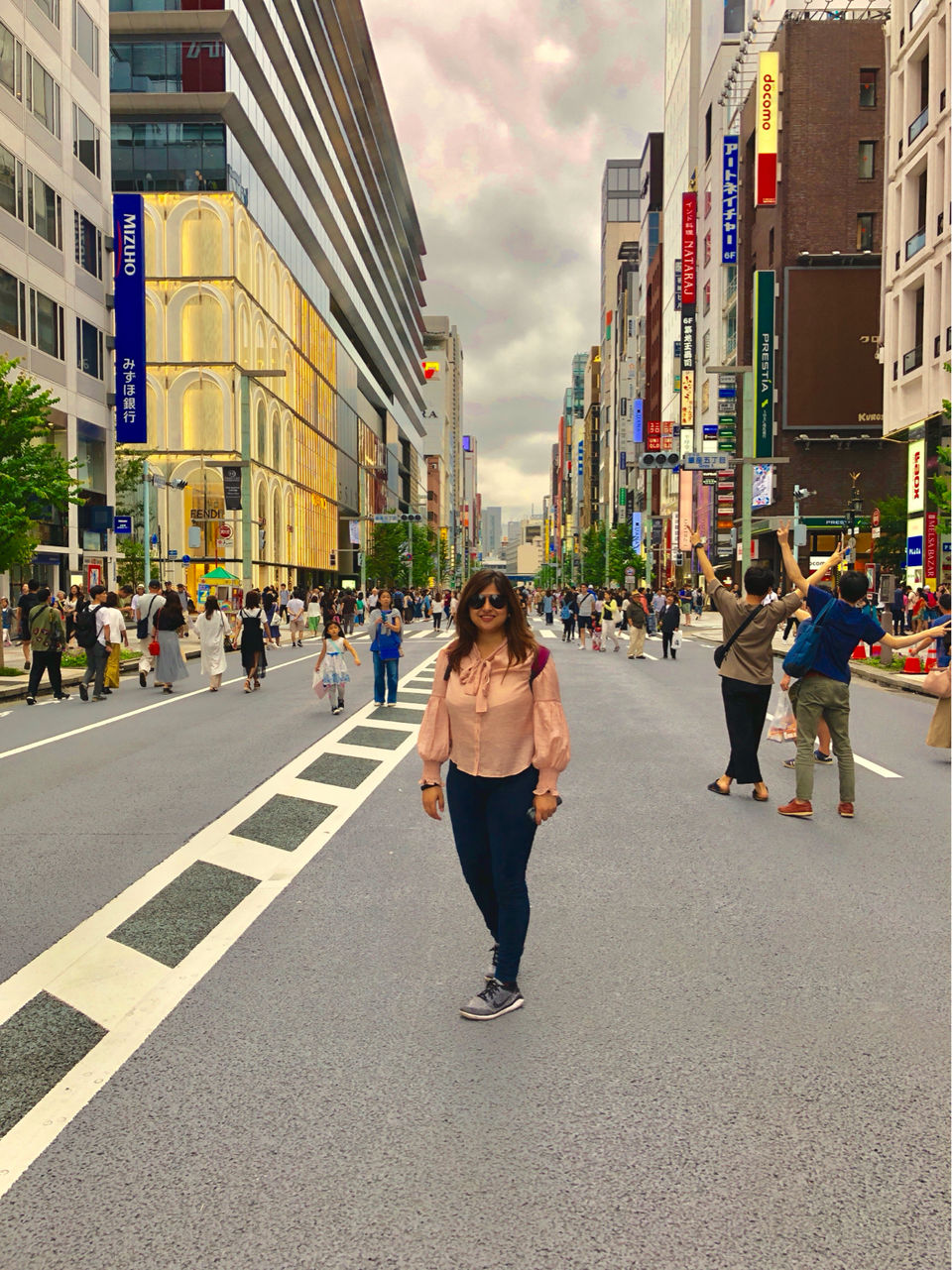 Photo of Ginza street must Visit in Tokyo by travelgirlindia
