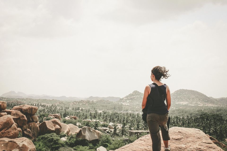 Photo of This is what happens when a girl and a guy embark on a backpacking trip to HAMPI! 16/40 by Pramati Anand