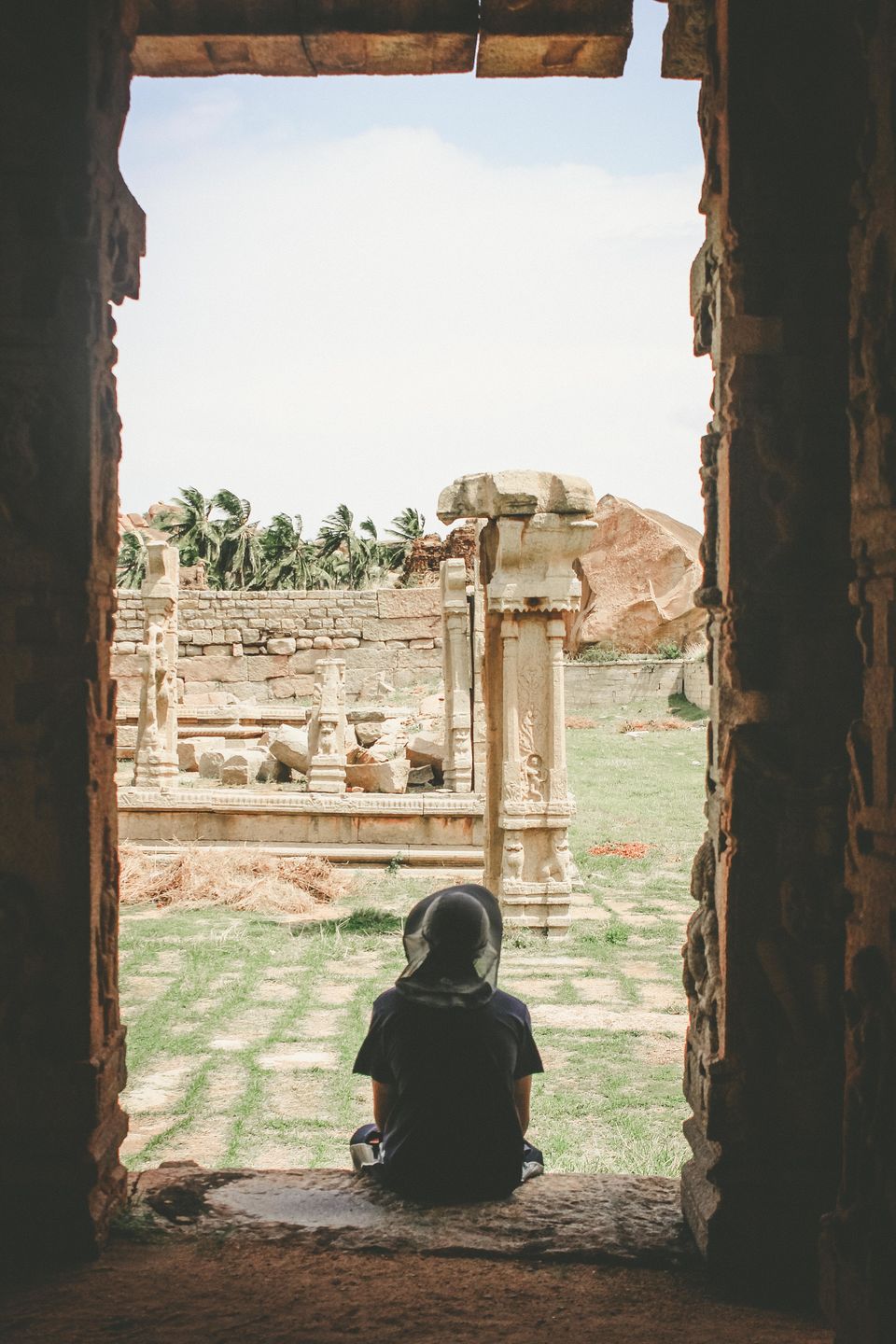 Photo of This is what happens when a girl and a guy embark on a backpacking trip to HAMPI! 20/40 by Pramati Anand