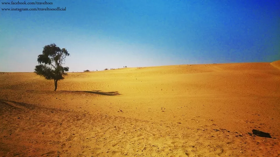 Photo of Thar Desert, Rajasthan, India by Traveltoesofficial