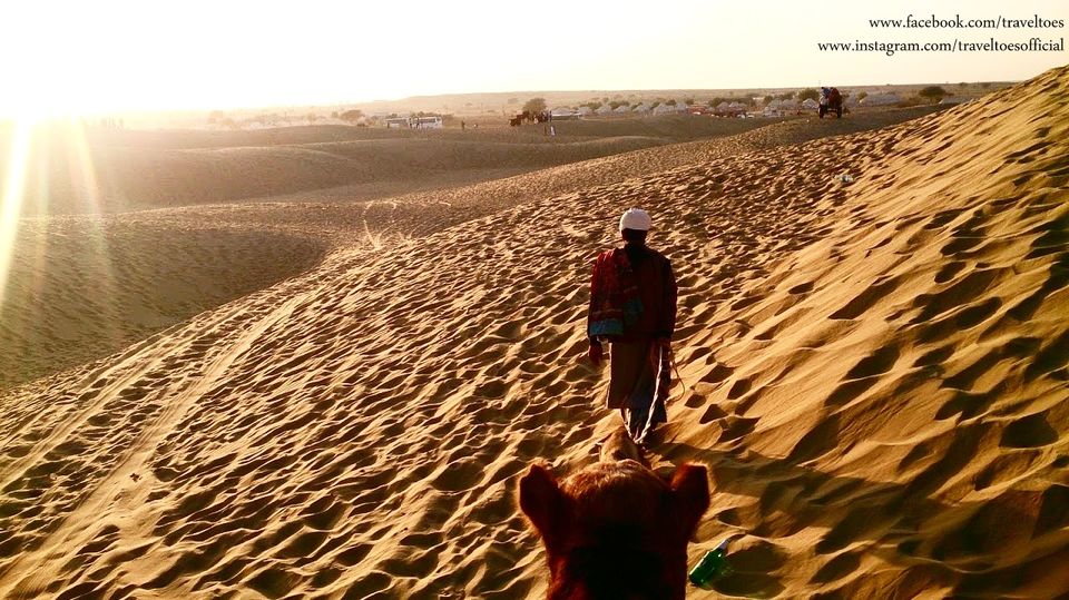 Photo of Jaisalmer - Sun and Sand Dunes 3/11 by Traveltoesofficial