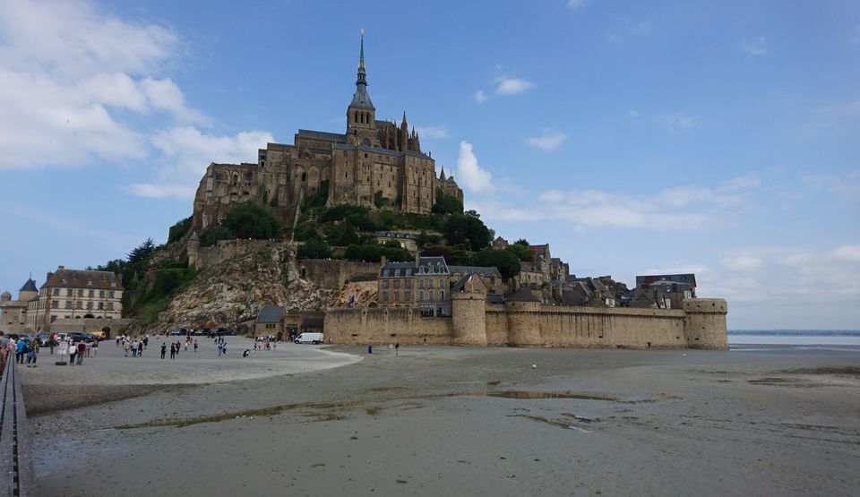 Photo of Mont Saint-Michel, France by Aujasvi Moudgil