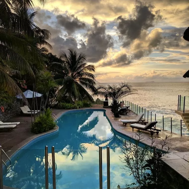 Photo of Sunset Beach Hotel, Glacis, Seychelles by rochels_diaries