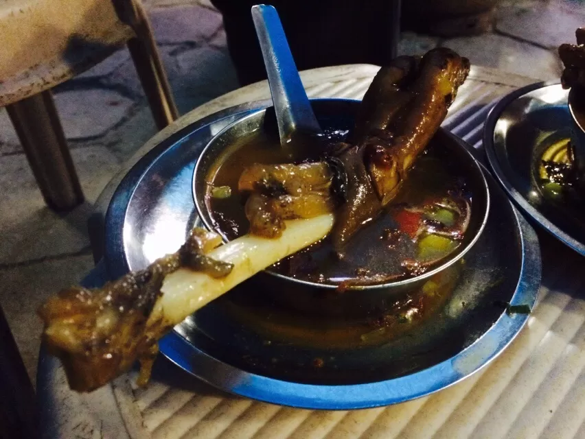 Photo of Street style soup and samosas in Pondicherry by Prathima