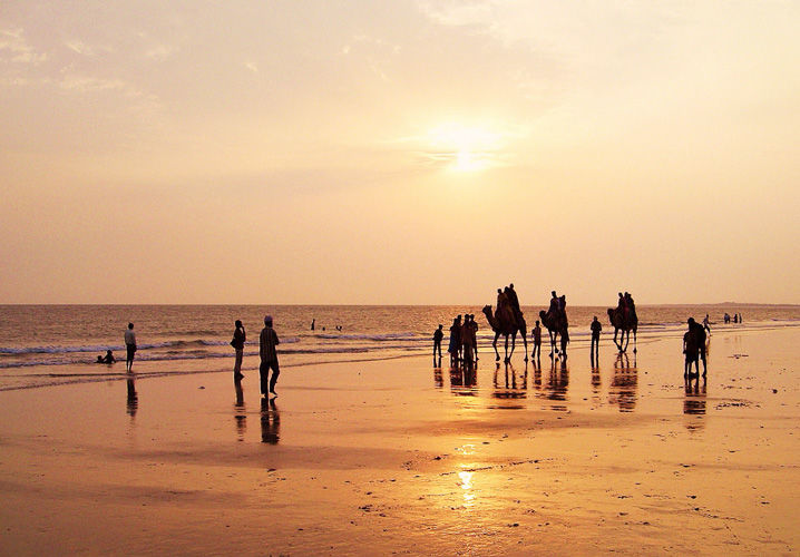 Photo of Mandvi Beach, Mandvi, Gujarat, India by Le Voyageur