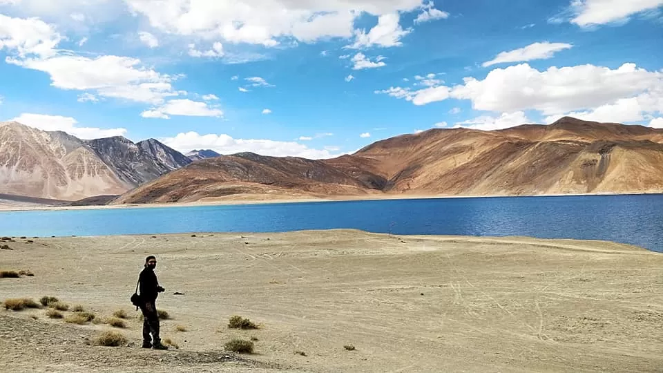Photo of Pangong Lake by Travel Beings