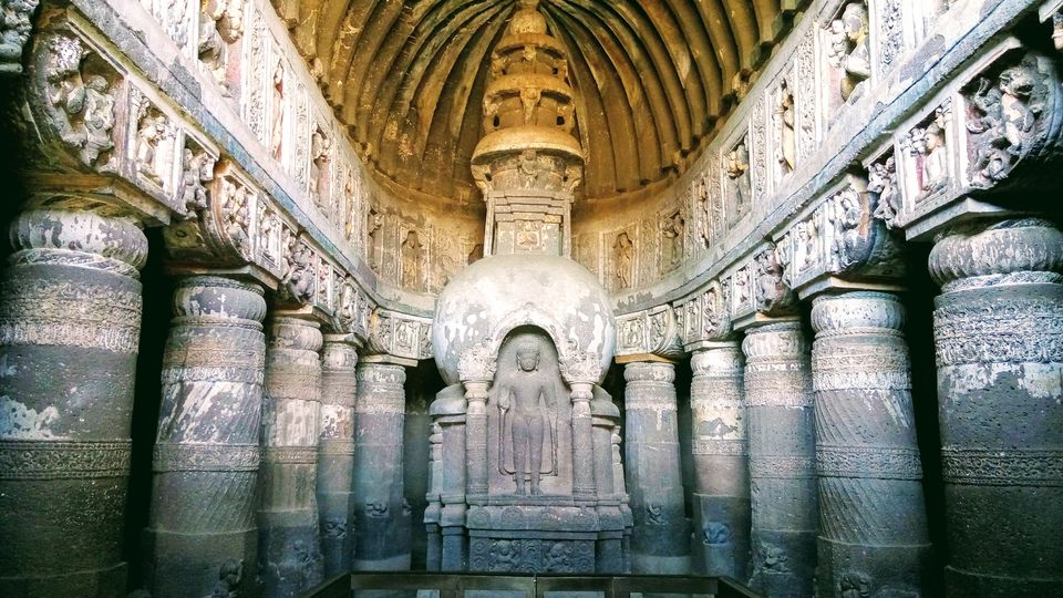 Photo of Ajanta Caves, Aurangabad, Maharashtra, India by Vipin Gopinath