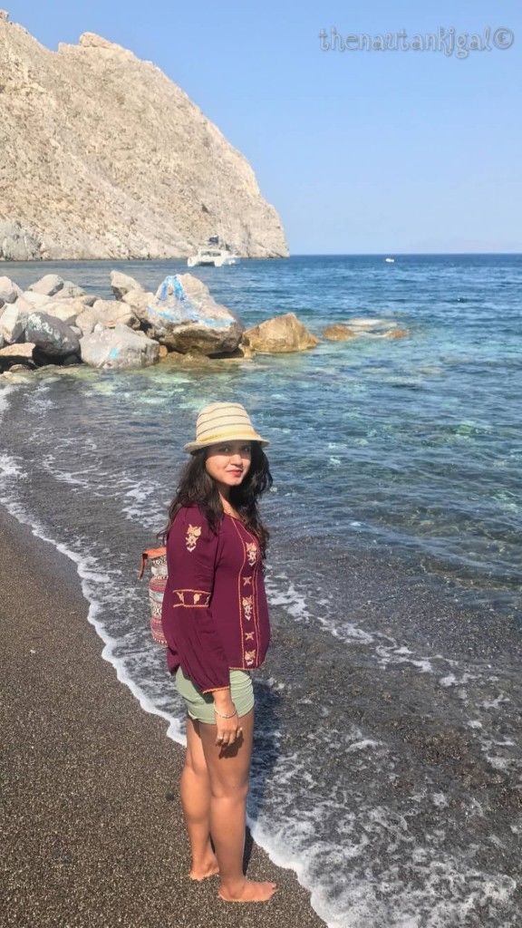 Photo of Perissa Beach, Santorini, Greece by Swati Singh