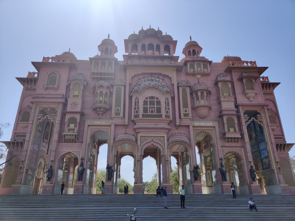 Photo of Patrika Gate, Jawahar Circle, Jaipur, Rajasthan, India by Amruta Gadgil