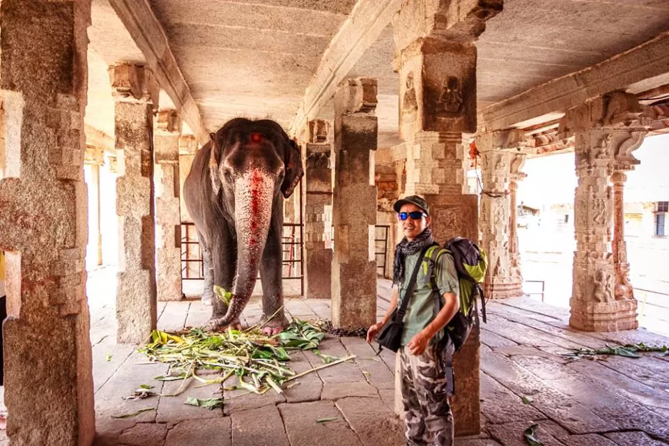 Photo of Sri Virupaksha Temple, Hampi, Karnataka, India by Nomadic Joy