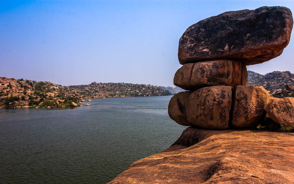 Photo of Sanapur Lake, Sanapur, Karnataka, India by Nomadic Joy