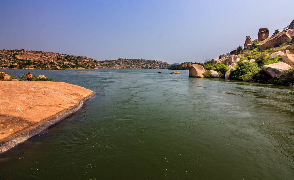 Photo of Sanapur Lake, Sanapur, Karnataka, India by Nomadic Joy