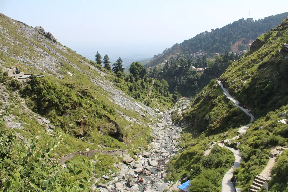 Photo of Bhagsu Nag Waterfall Pathway, Bhagsu Nag, Dharamshala, Himachal Pradesh, India by Radhika Roy