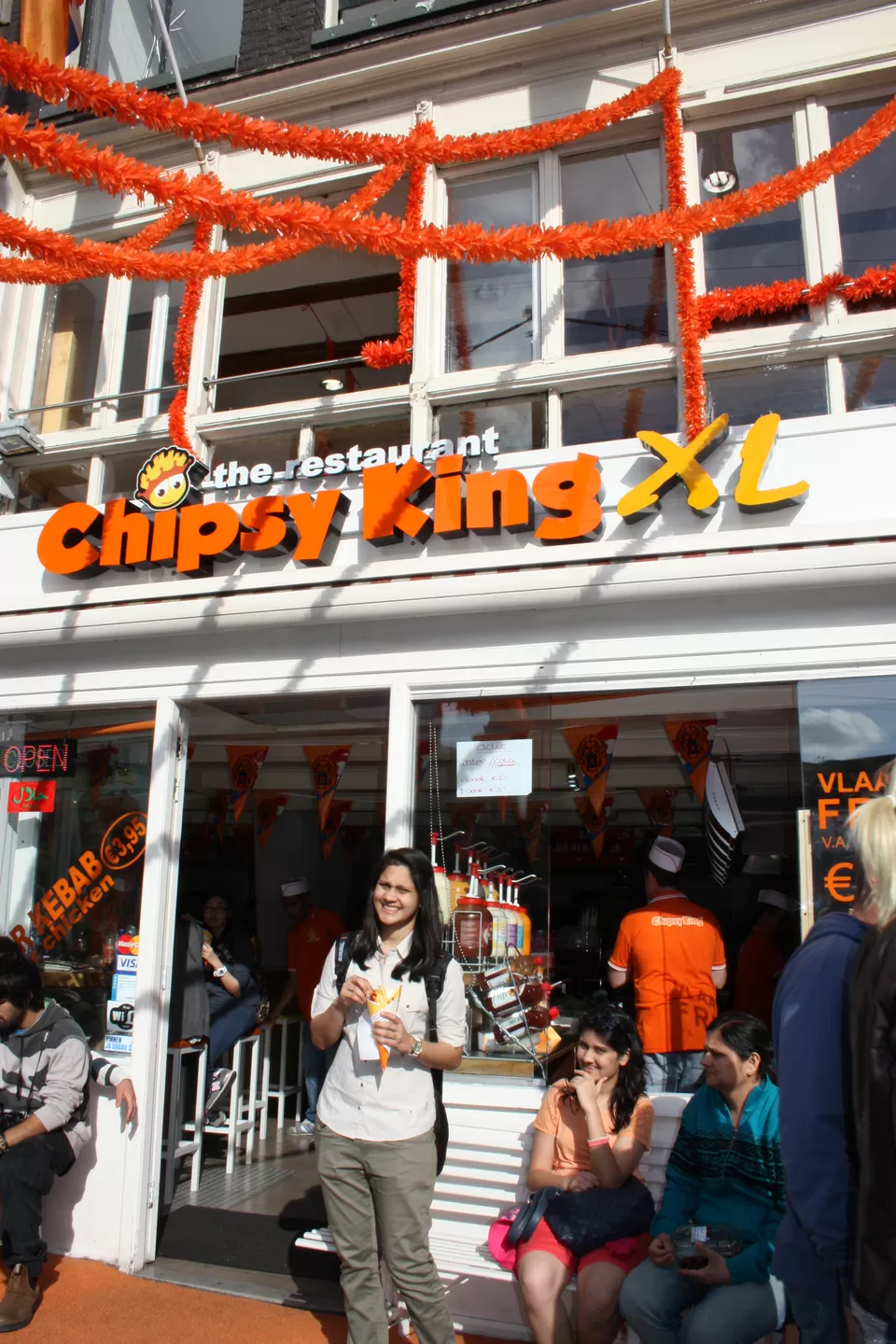 Photo of Chipsy King, Damstraat, De Wallen, Amsterdam, The Netherlands by Ria Kumbhat